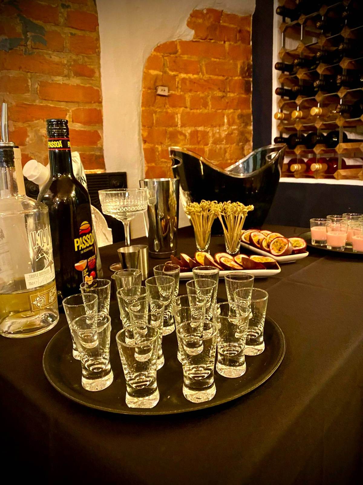 The bar